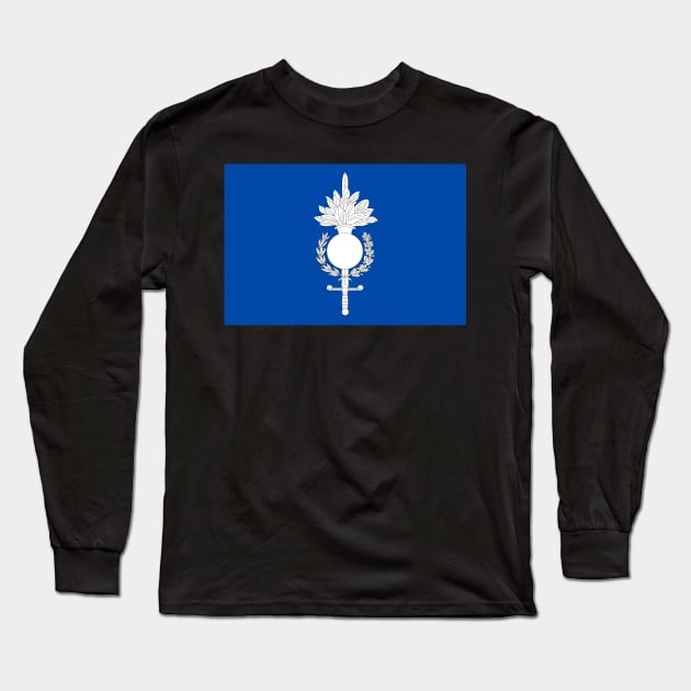 European Gendarmerie Force Long Sleeve T-Shirt by Wickedcartoons